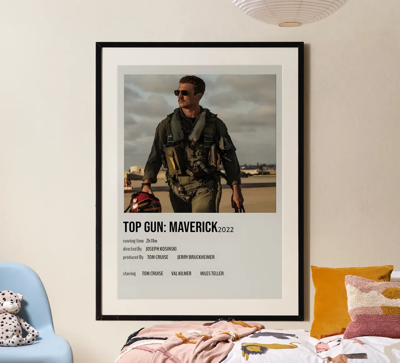 TOP GUN MAVERICK2022 poster da MVFminimalist