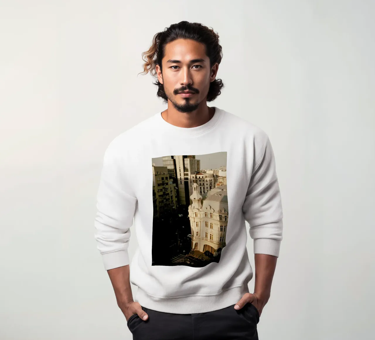 Analog Series Bucharest Love felpa da Sebastian Hilgetag