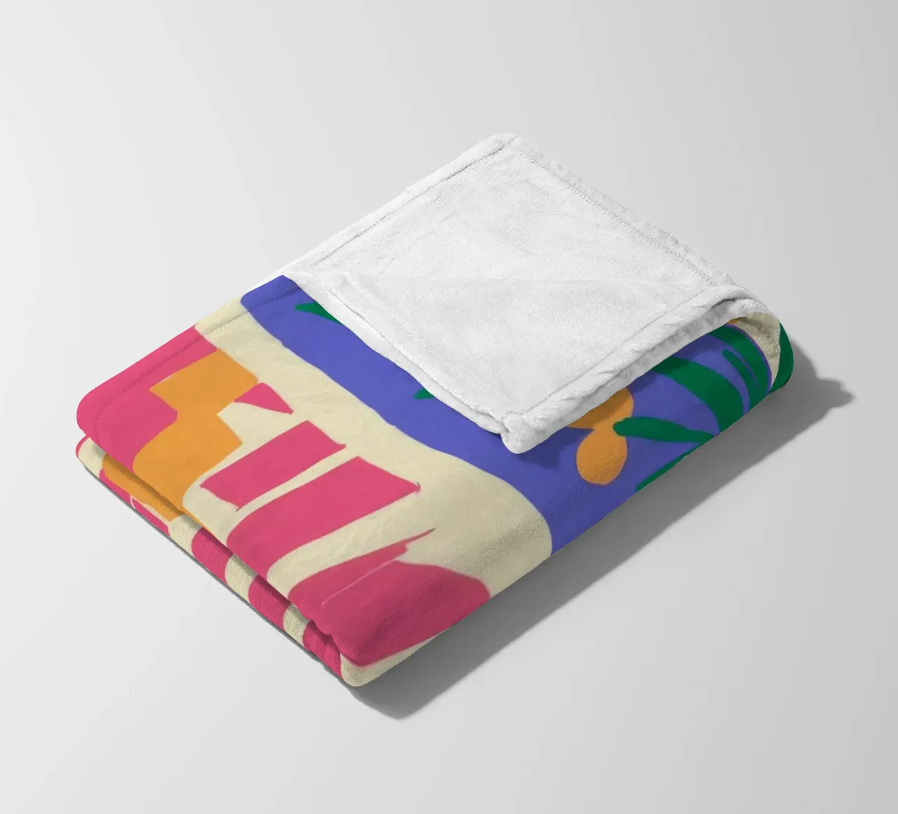 Passi Rosa Salita Fogliare coperta in pile da Stone Decade