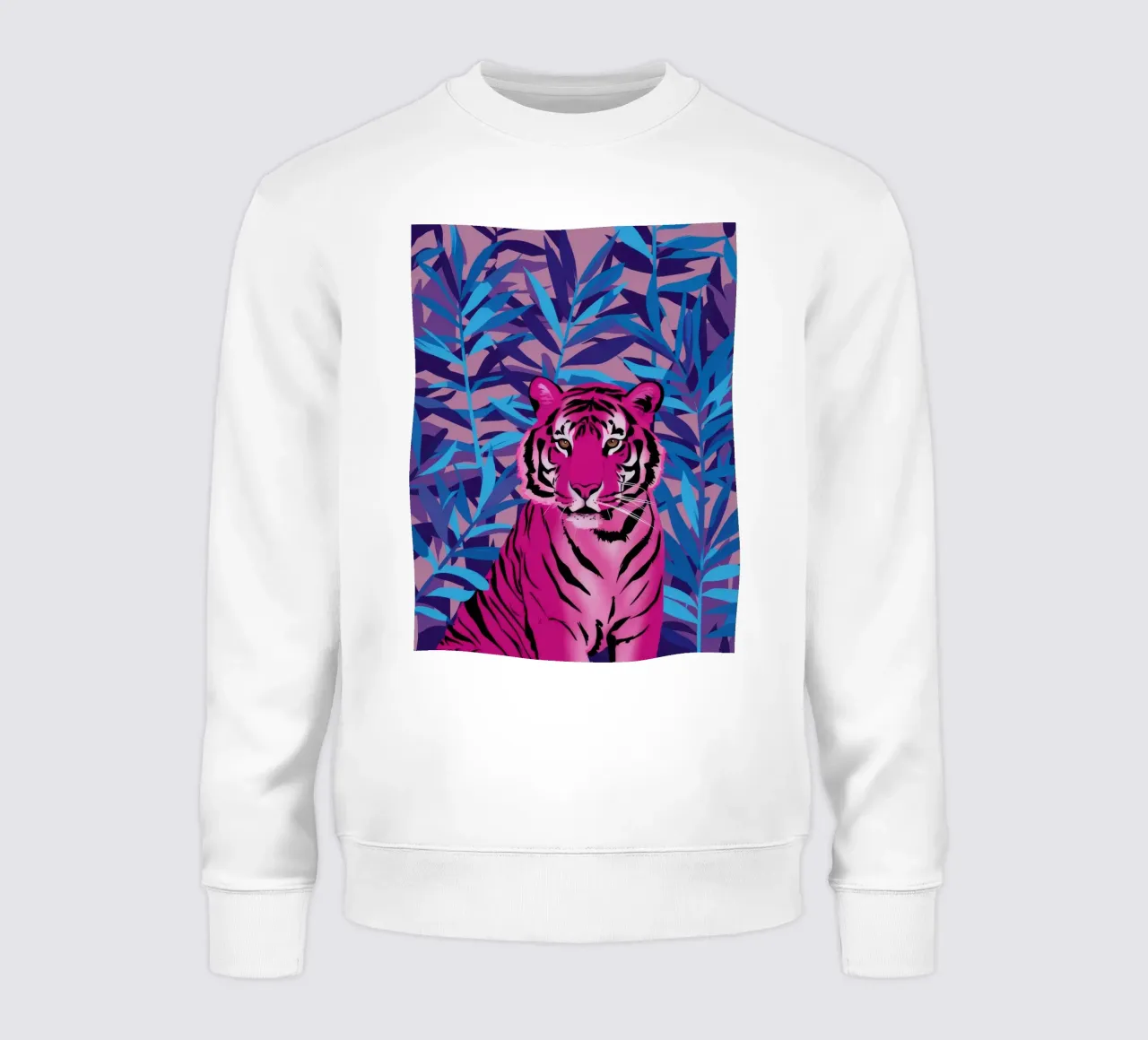 Giungla della tigre di Magenta felpa da Haven Fantasy