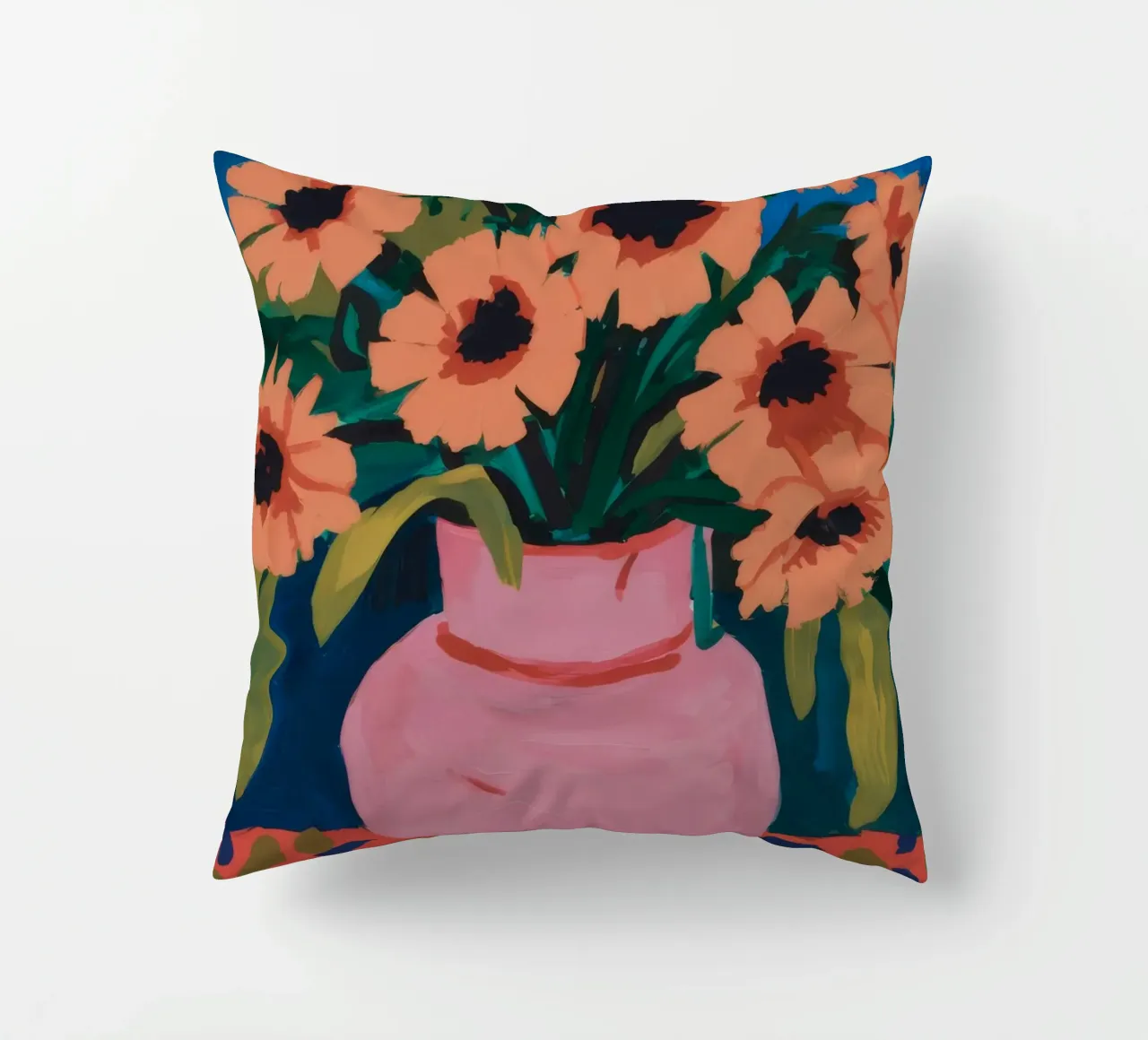 Rapsodia di girasoli cuscino da Pan Denim