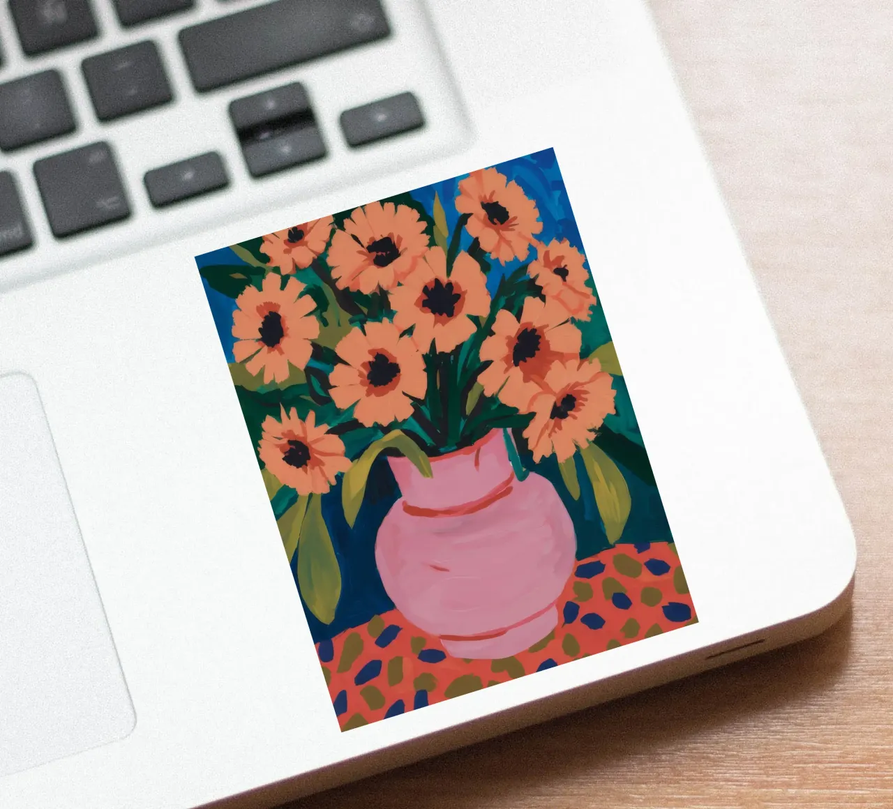Sonnenblume Blush Rhapsody Sticker von Pan Denim