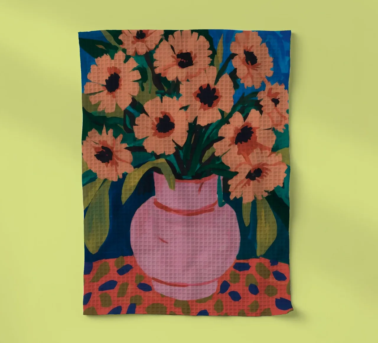 Rapsodia di girasoli canovaccio da cucina da Pan Denim