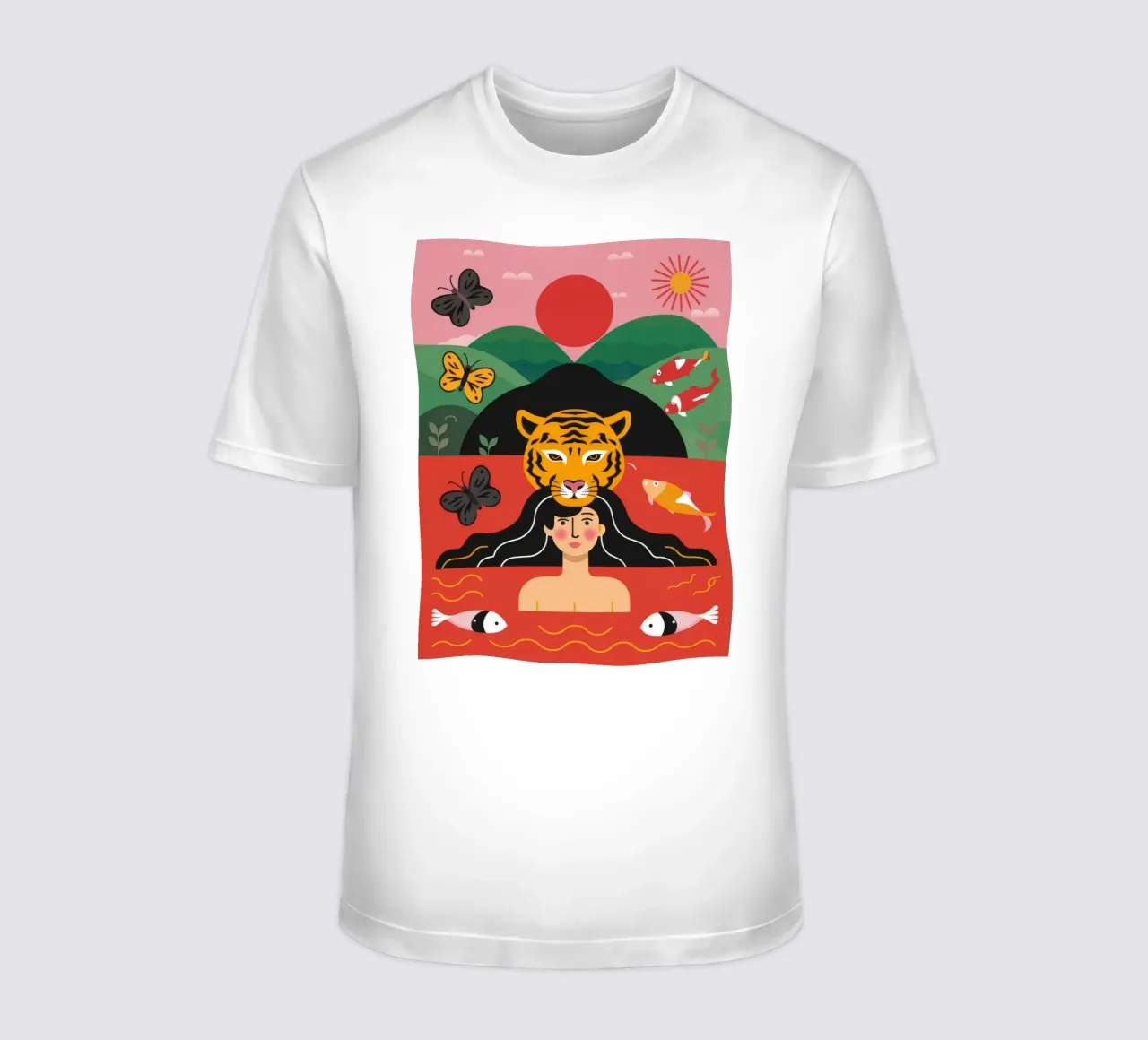 Pesce Tigre Dea t-shirt da Stone Decade