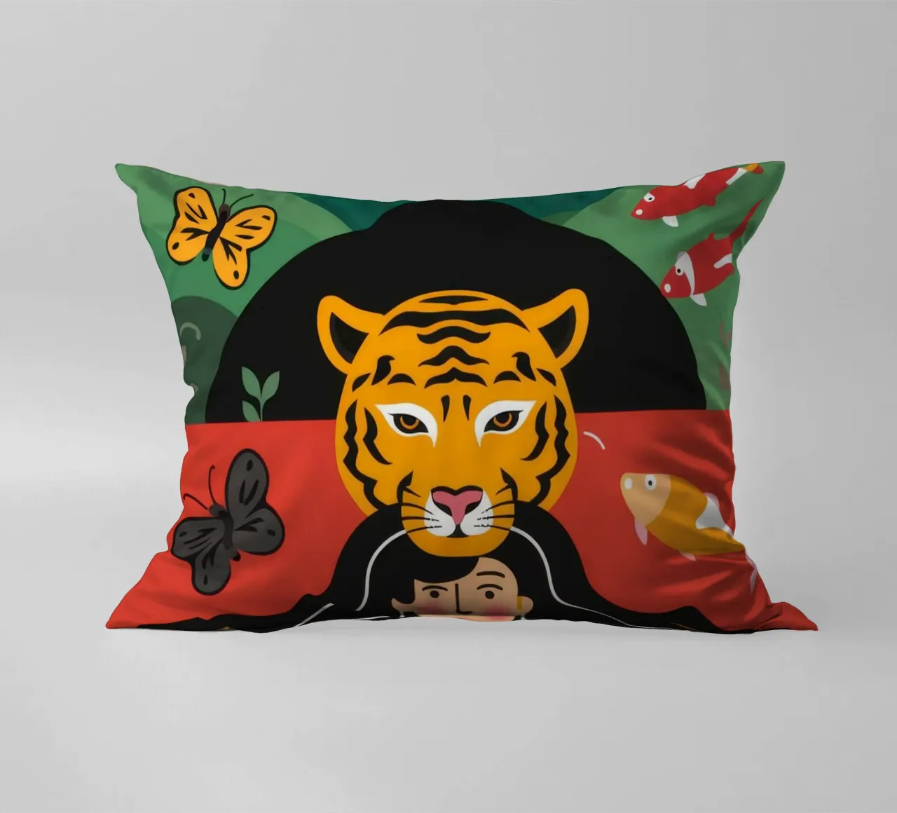 Pesce Tigre Dea cuscino da Stone Decade
