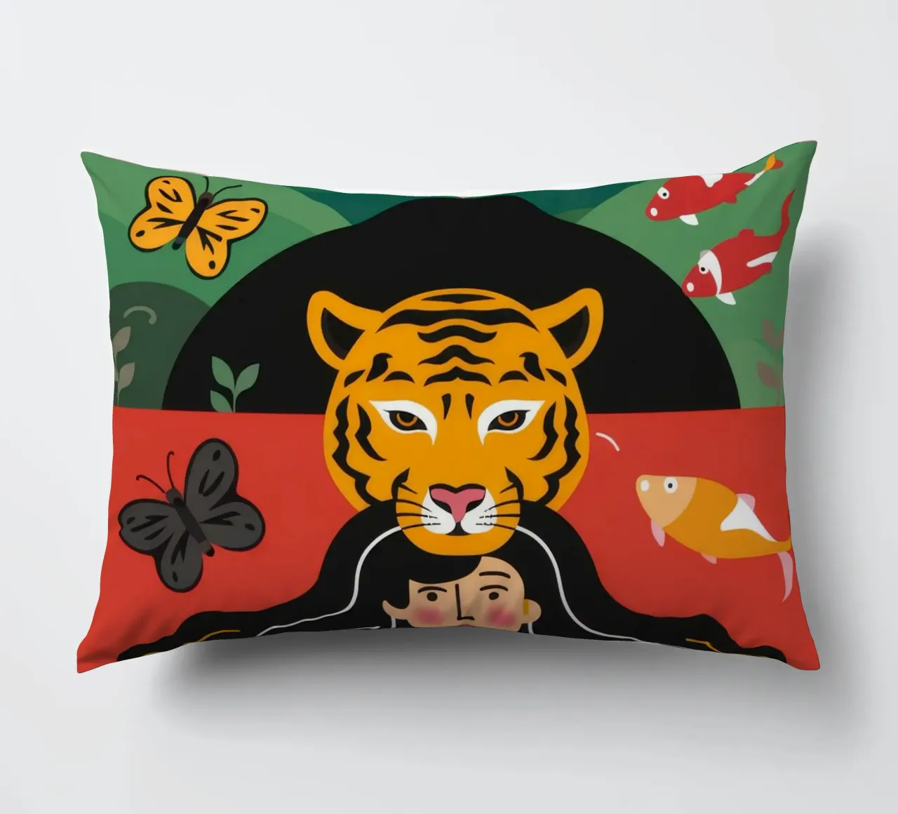 Pesce Tigre Dea cuscino da Stone Decade