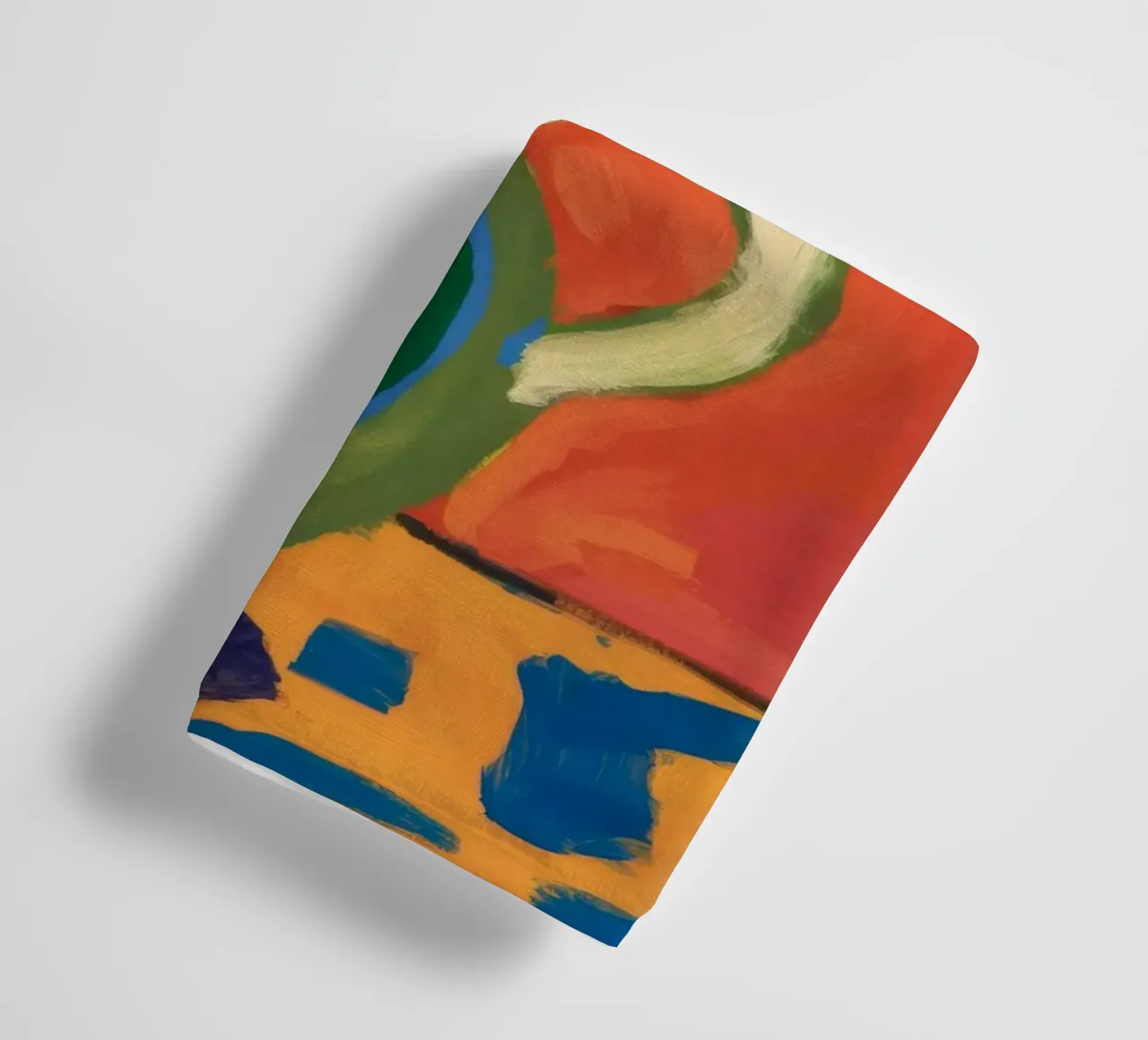Green Pitcher Swirl towel by Pan Denim