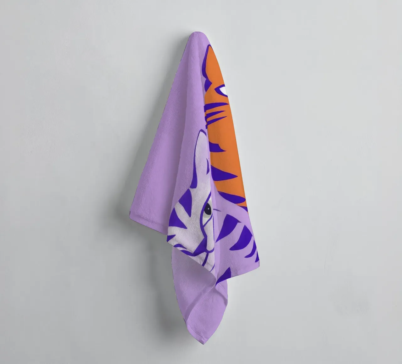 Tijger Tabby Duo badhanddoek van Stone Decade