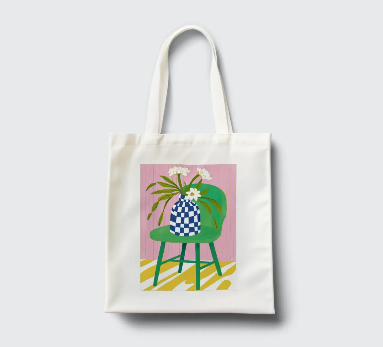 Sedia a scacchi Bloom borsa in juta da Haven Fantasy