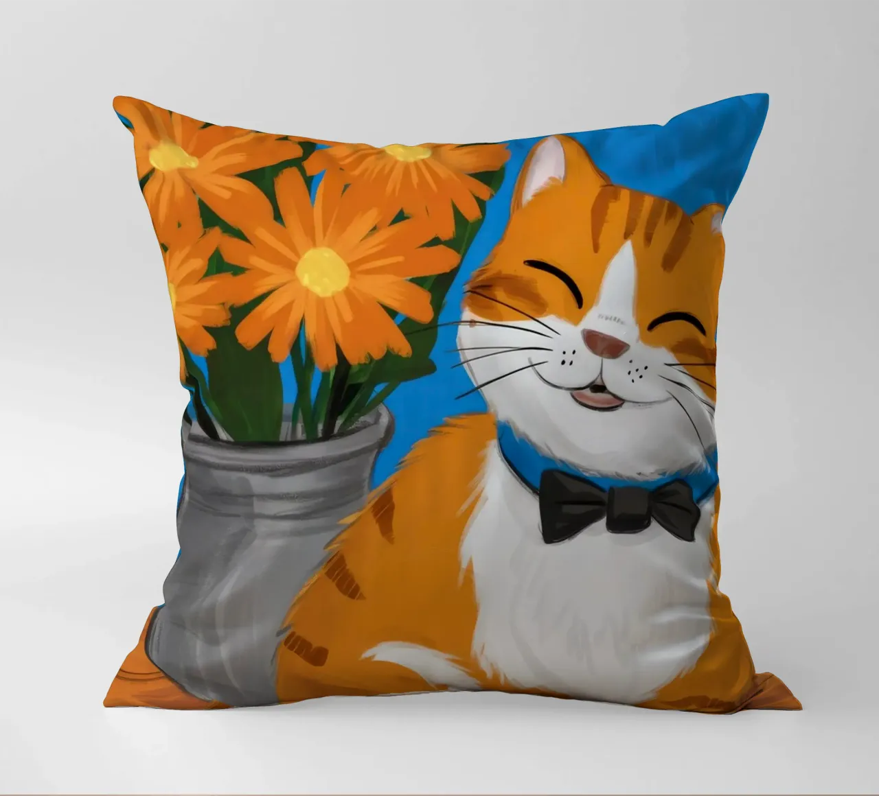 Soriano arancione Dandy cuscino da FadeAura