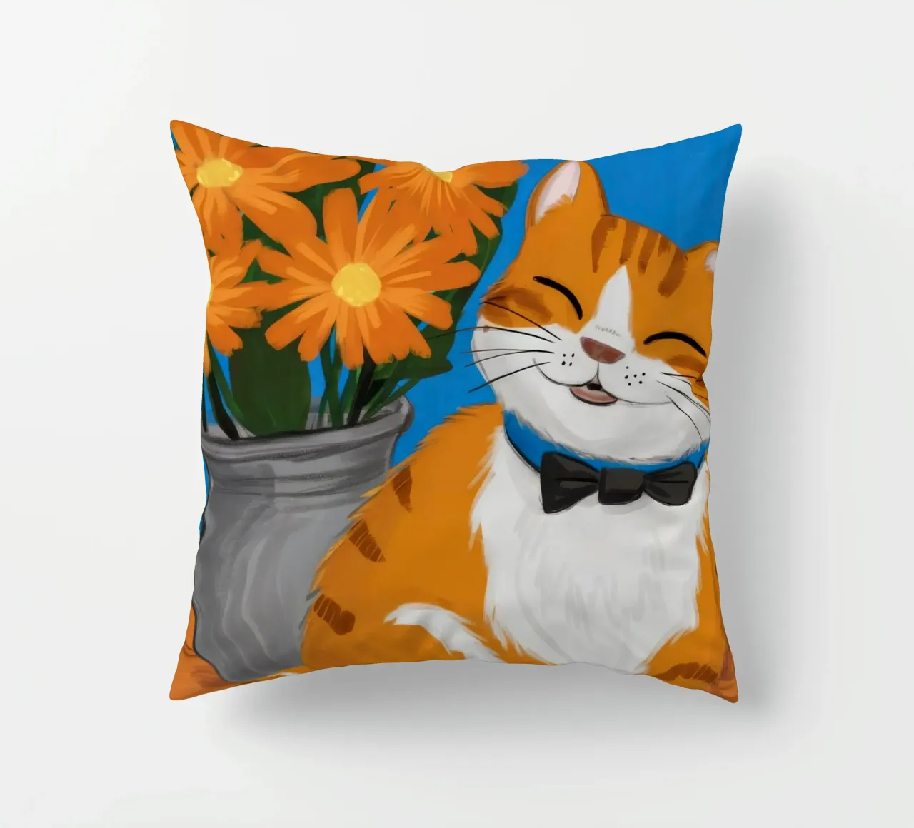 Soriano arancione Dandy cuscino da FadeAura