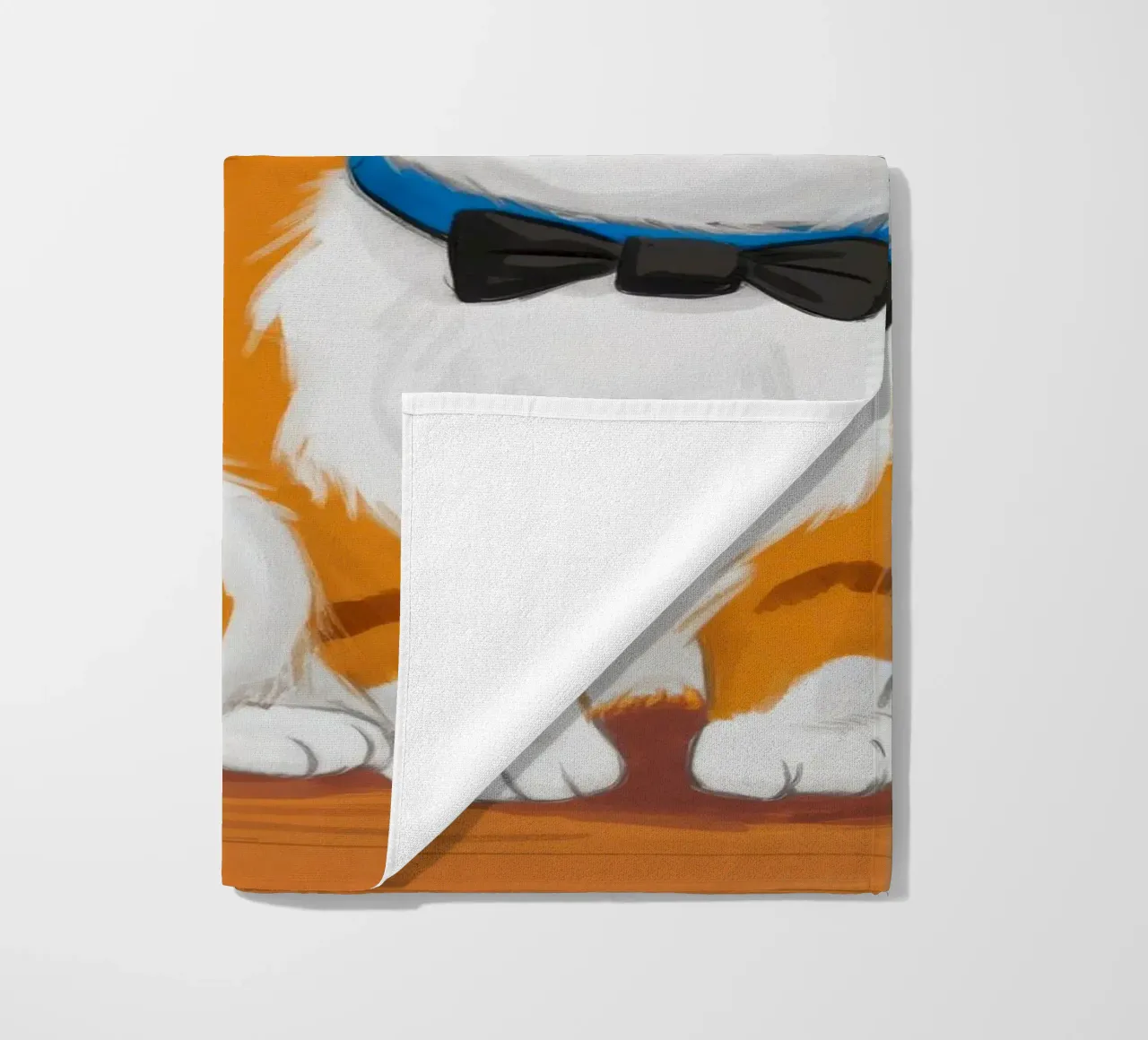 Soriano arancione Dandy telo mare da FadeAura