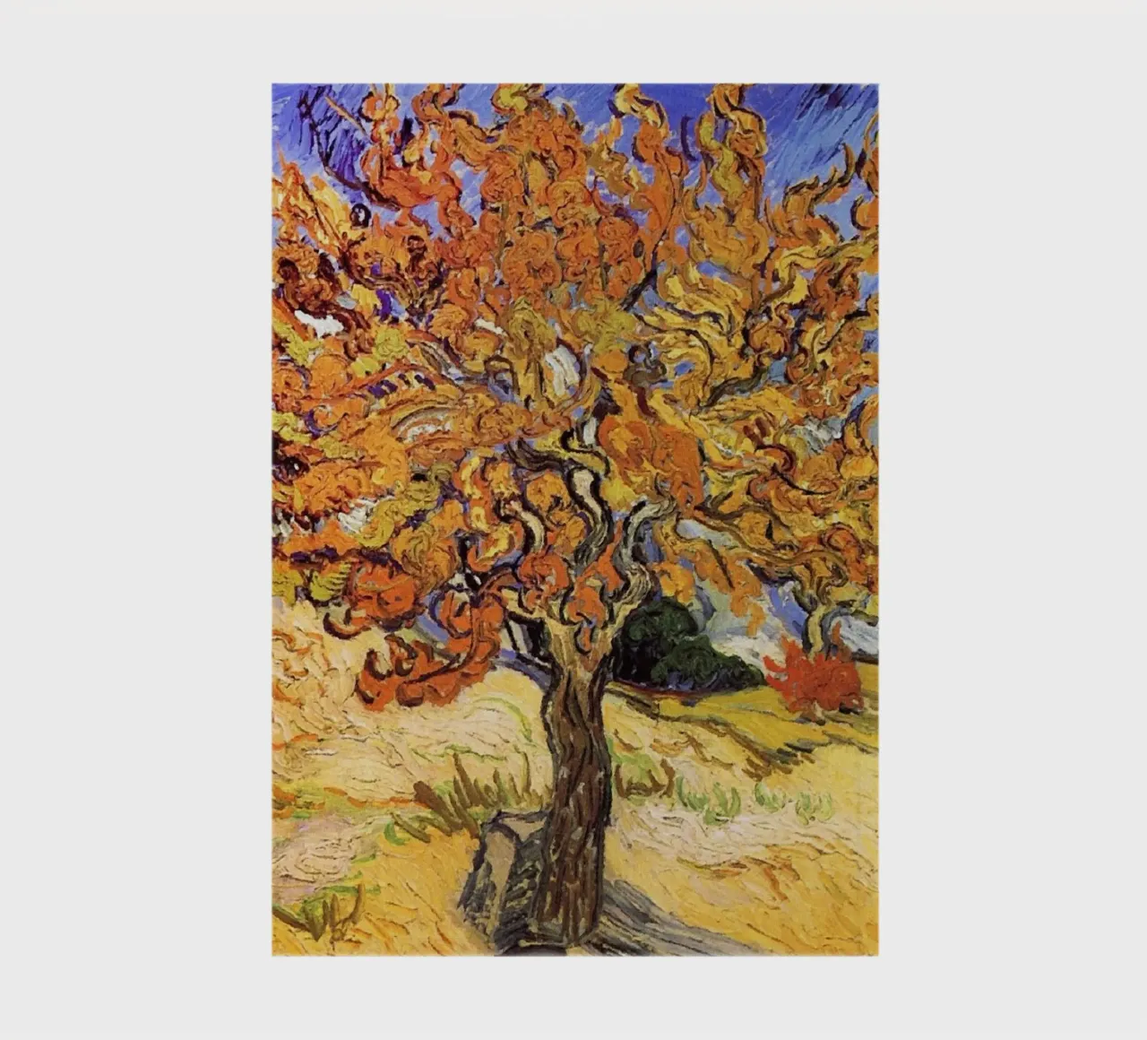 Mulberry Tree - Vincent Van Gogh notebook by Sylviepaint