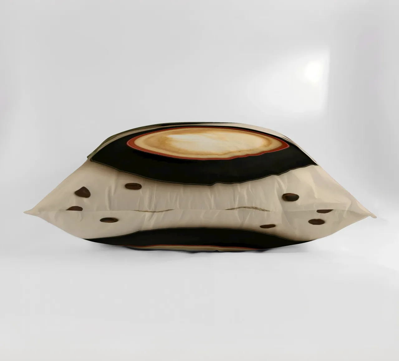 tazza di caffè latte art cuscino da cofa home