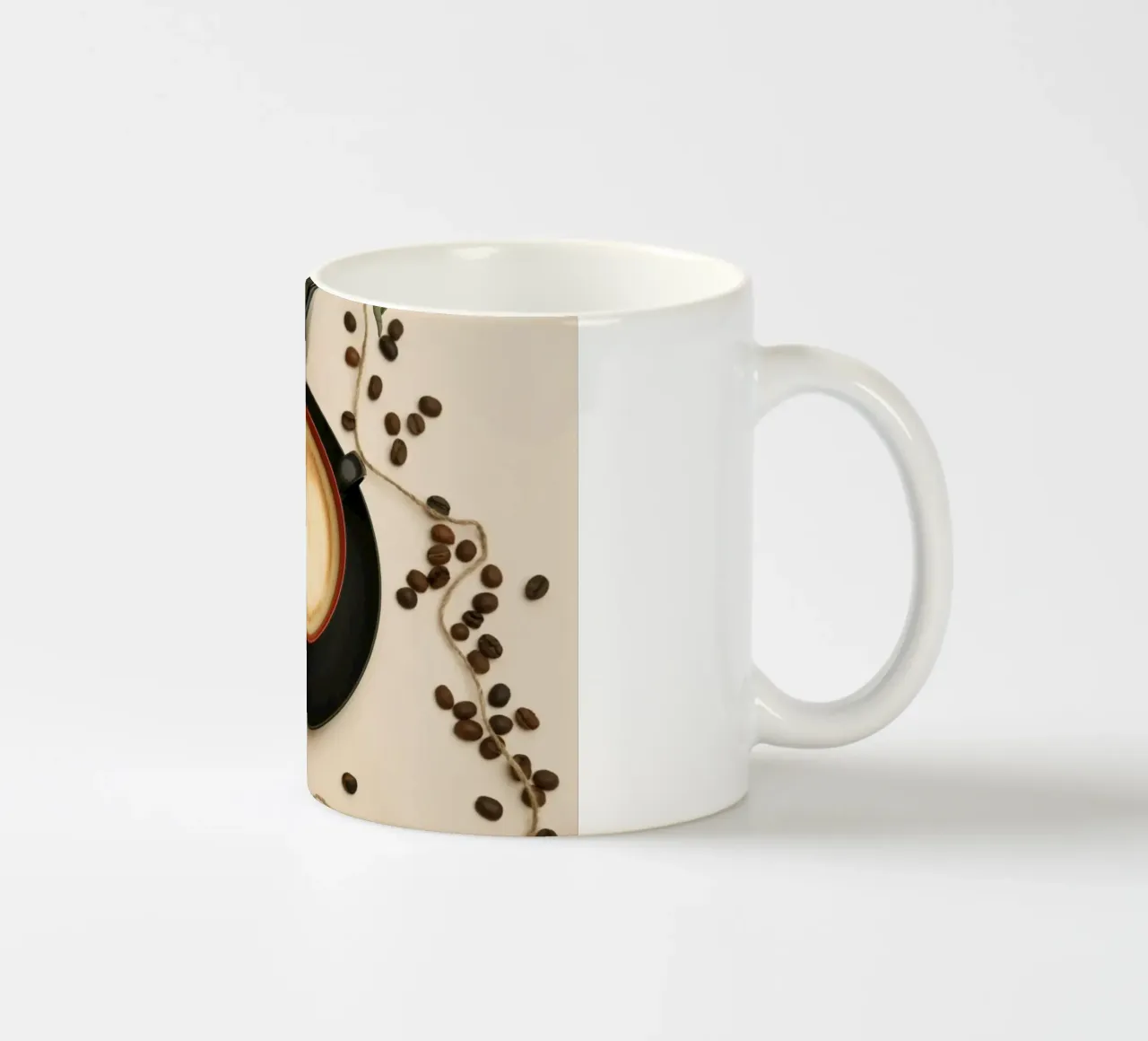 Kaffeetasse Latte Art Keramik Tasse von cofa home