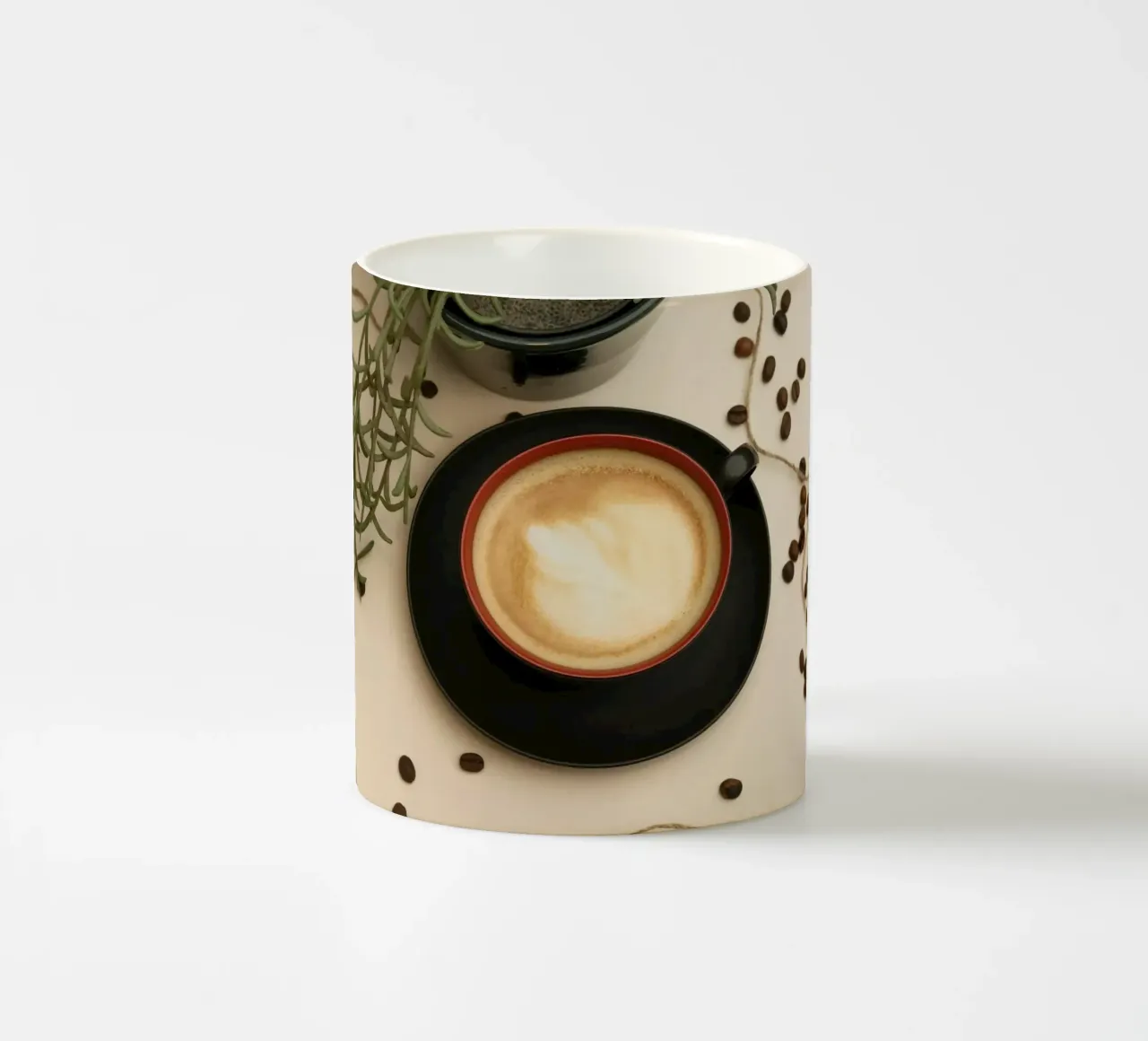 Kaffeetasse Latte Art Keramik Tasse von cofa home
