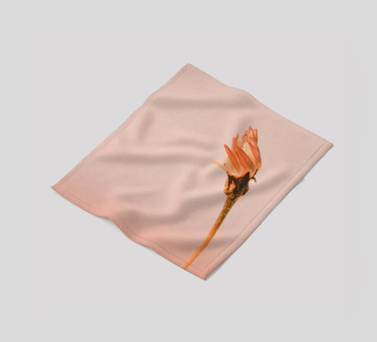 fiore soft focus coperta in pile da cofa home