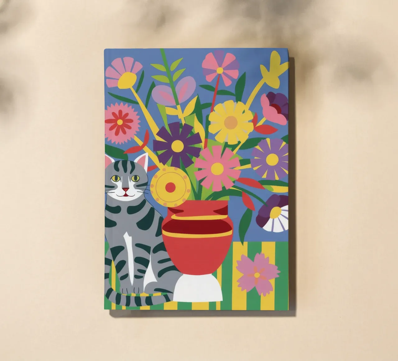 Tabby Bouquet Medley notebook by Stone Decade