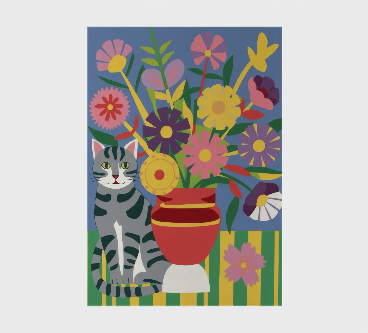 Tabby Bouquet Medley notebook by Stone Decade