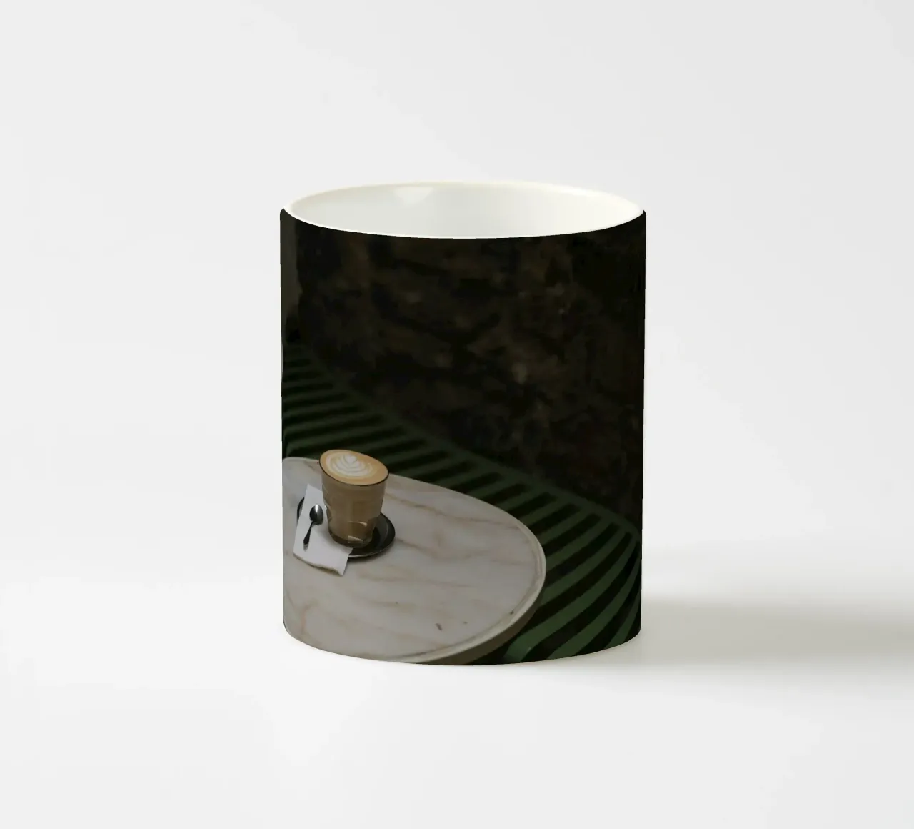 tavolo da caffè in marmo tazza in ceramica da cofa home