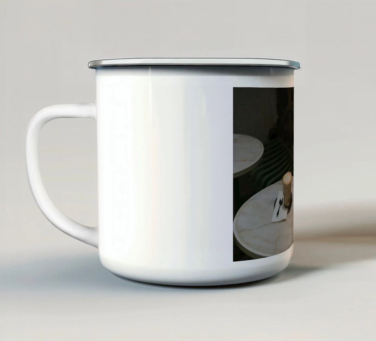 tavolo da caffè in marmo tazza in smalto da cofa home