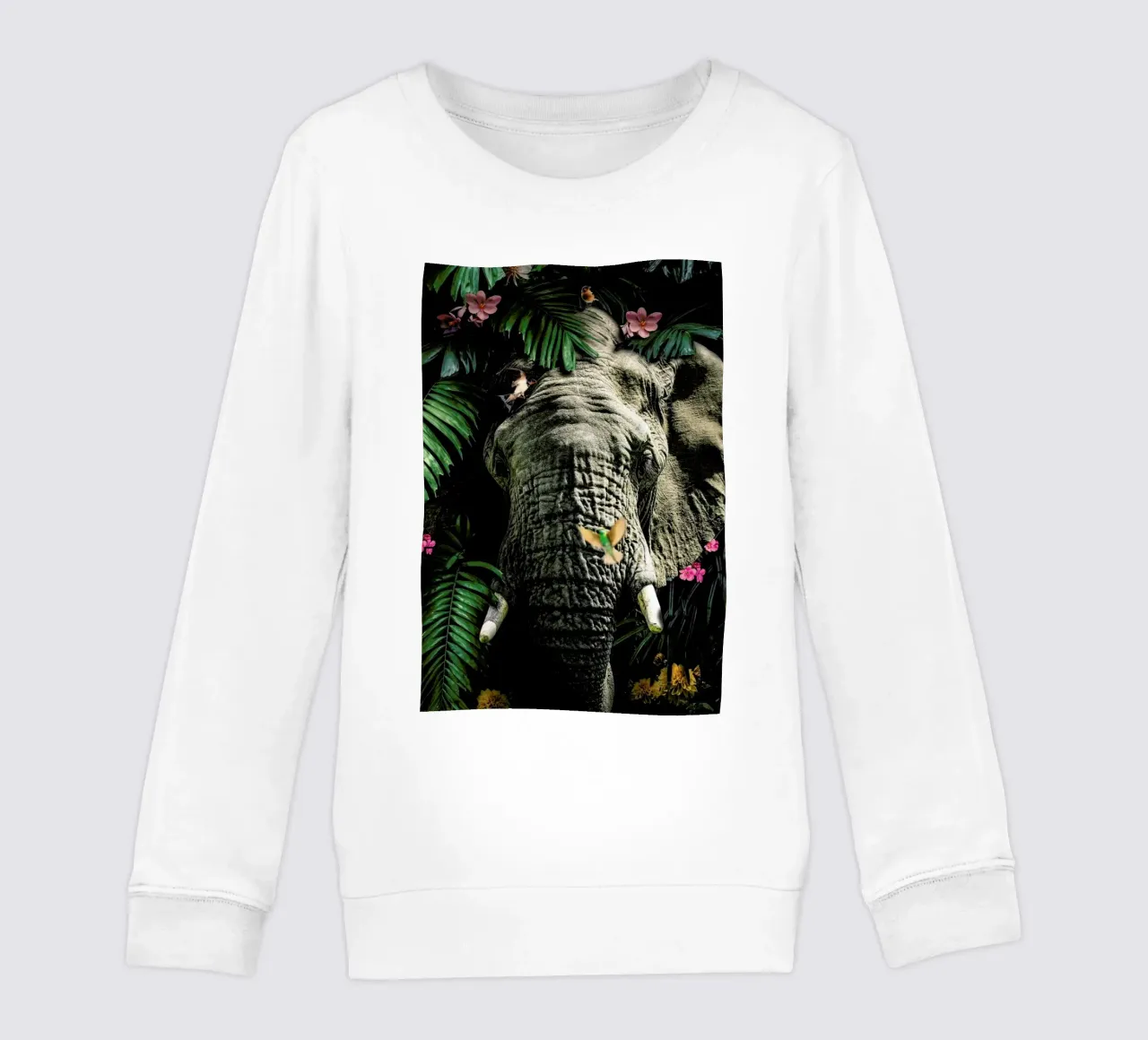 Elephant 5 kids sweatshirt by Wouter Rikken