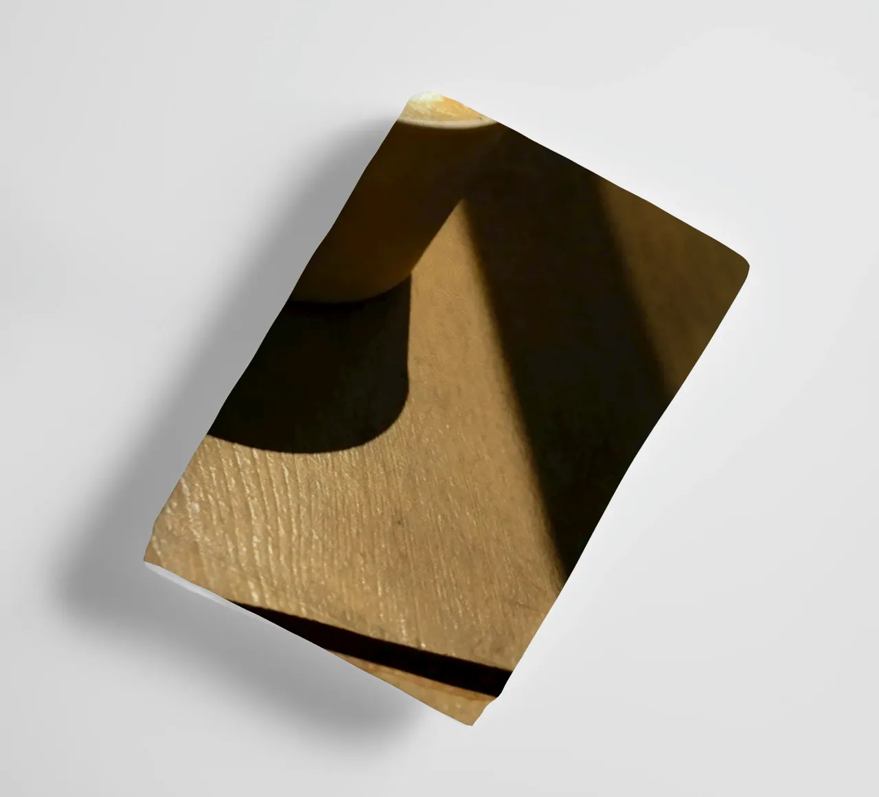 cappuccino wood towel by cofa home