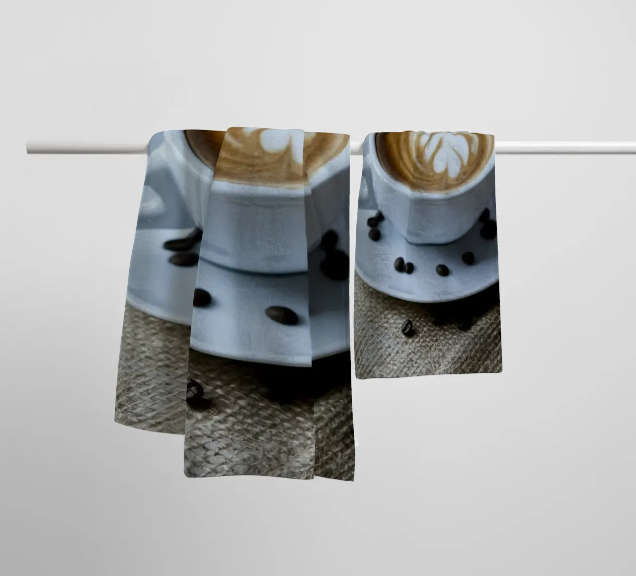 coffee shop foam towel by cofa home
