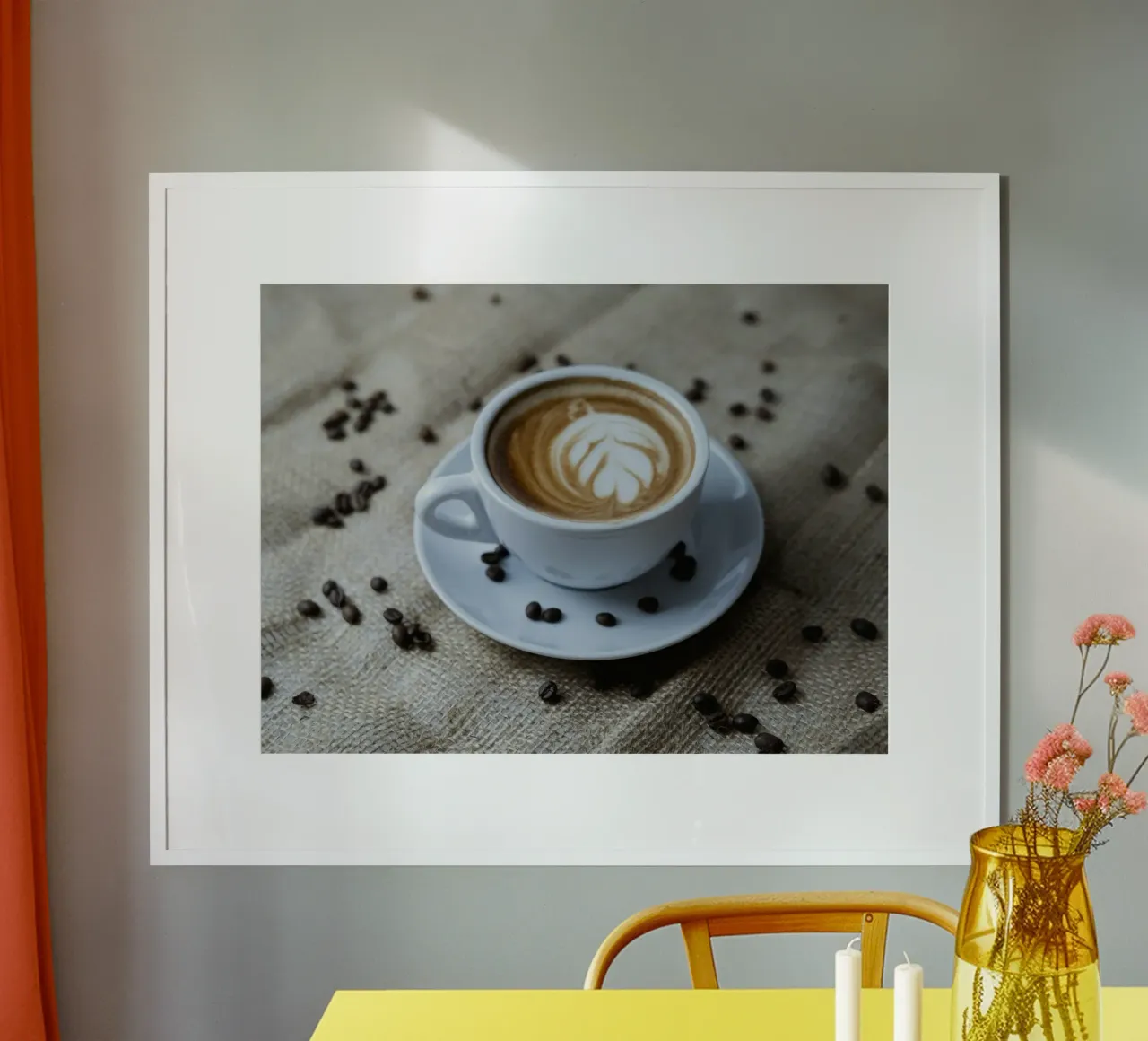 espuma de cafetería poster de cofa home