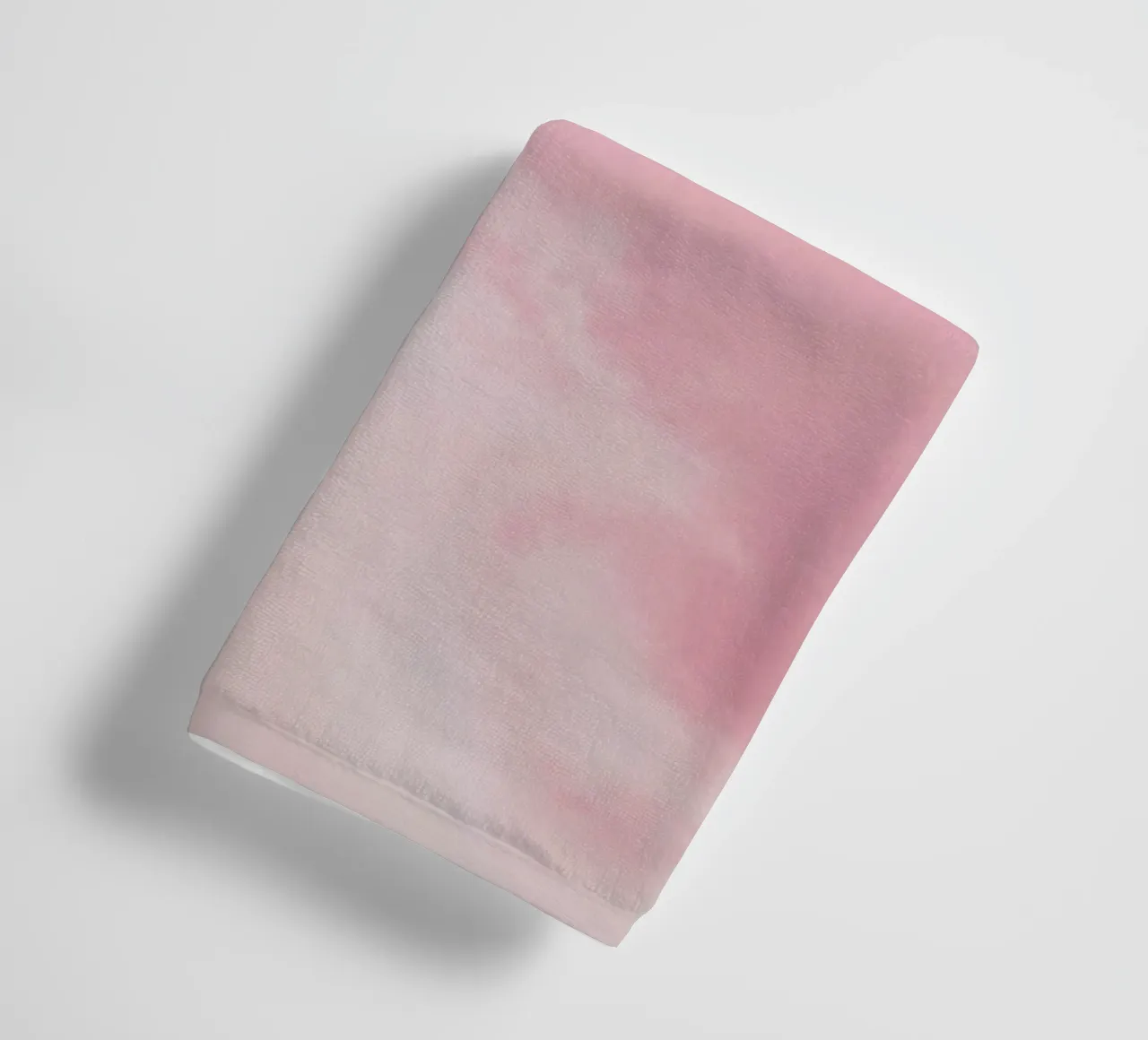 crescent moon inside pink clouds towel by cofa home