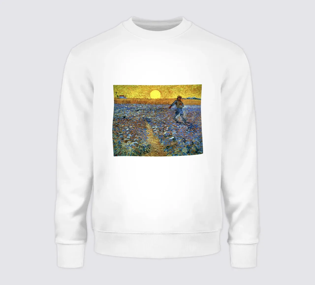 Il seminatore - Vincent van gogh felpa da Sylviepaint