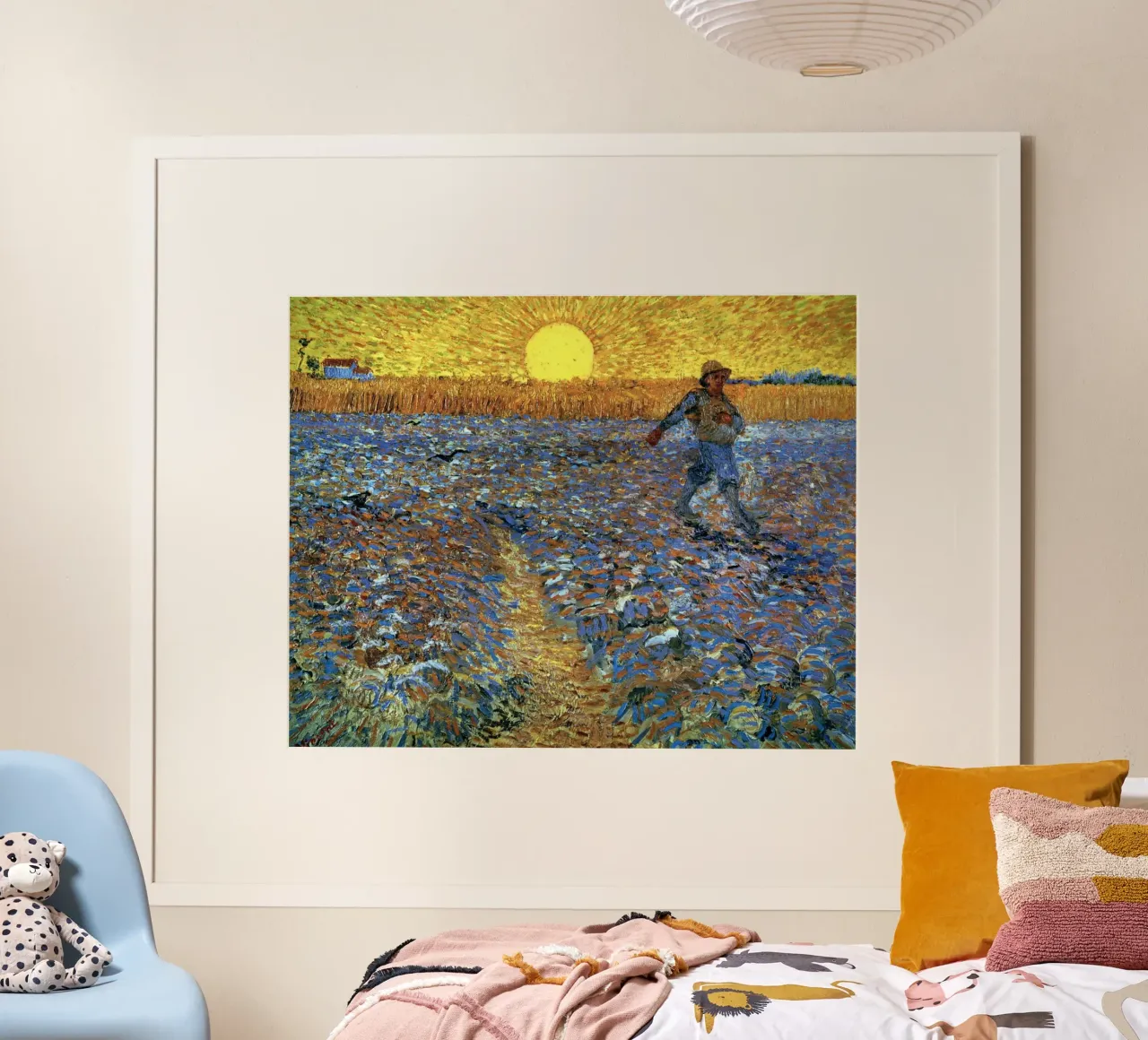 Der Sämann - Vincent van gogh Poster von Sylviepaint