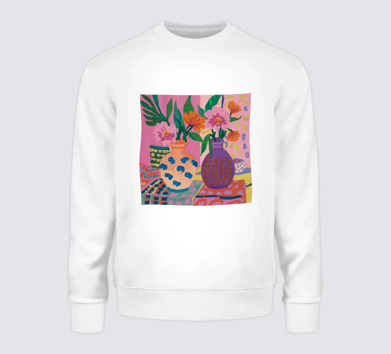 Bouquet Pattern Mix felpa da Pan Denim