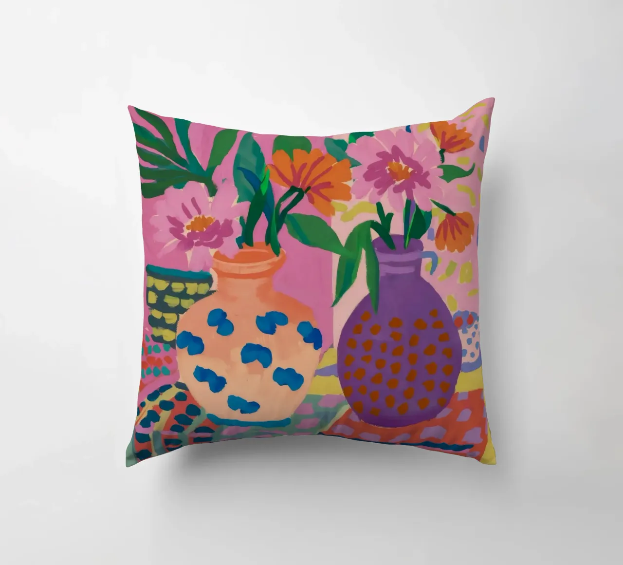 Bouquet Pattern Mix cuscino da Pan Denim