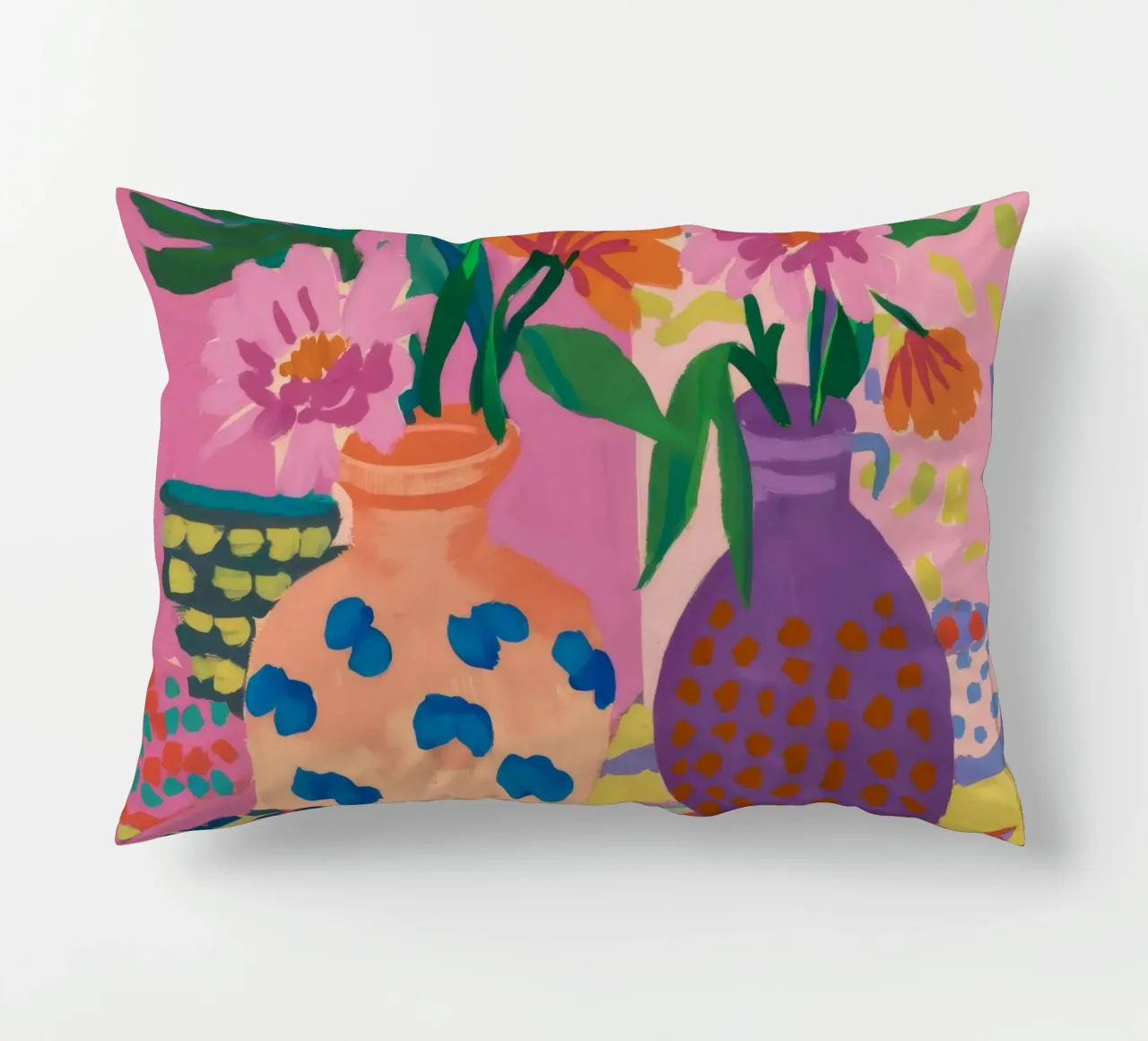 Bouquet Pattern Mix cuscino da Pan Denim