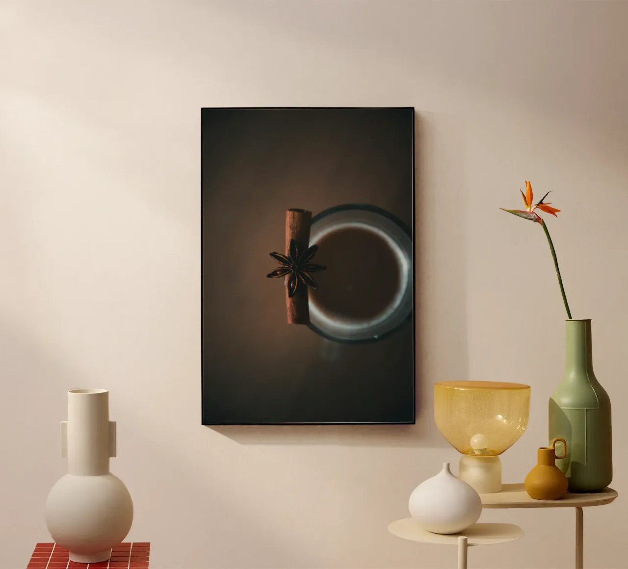 cannella anice stellato plexiglass da cofa home