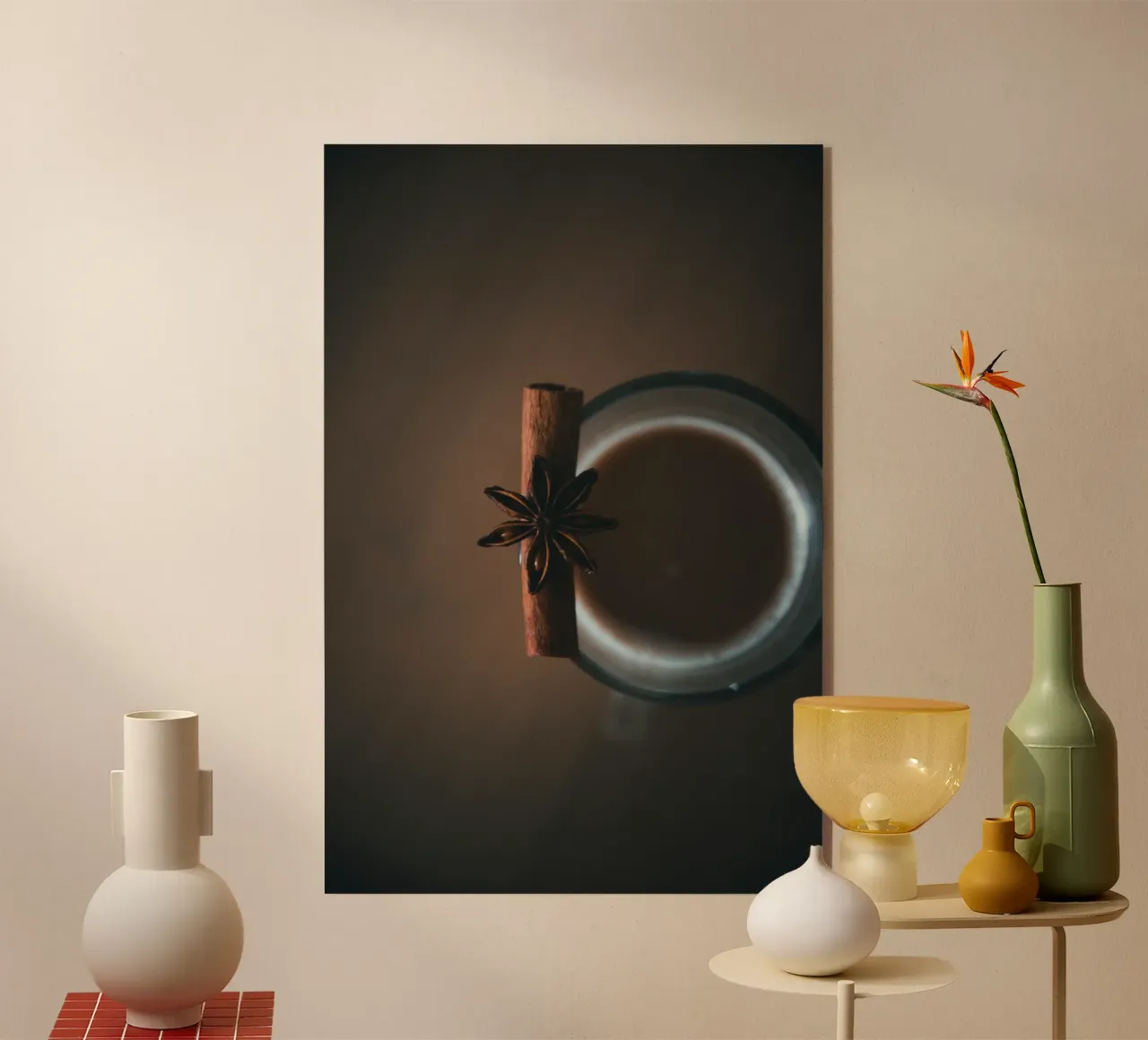 cannella anice stellato plexiglass da cofa home