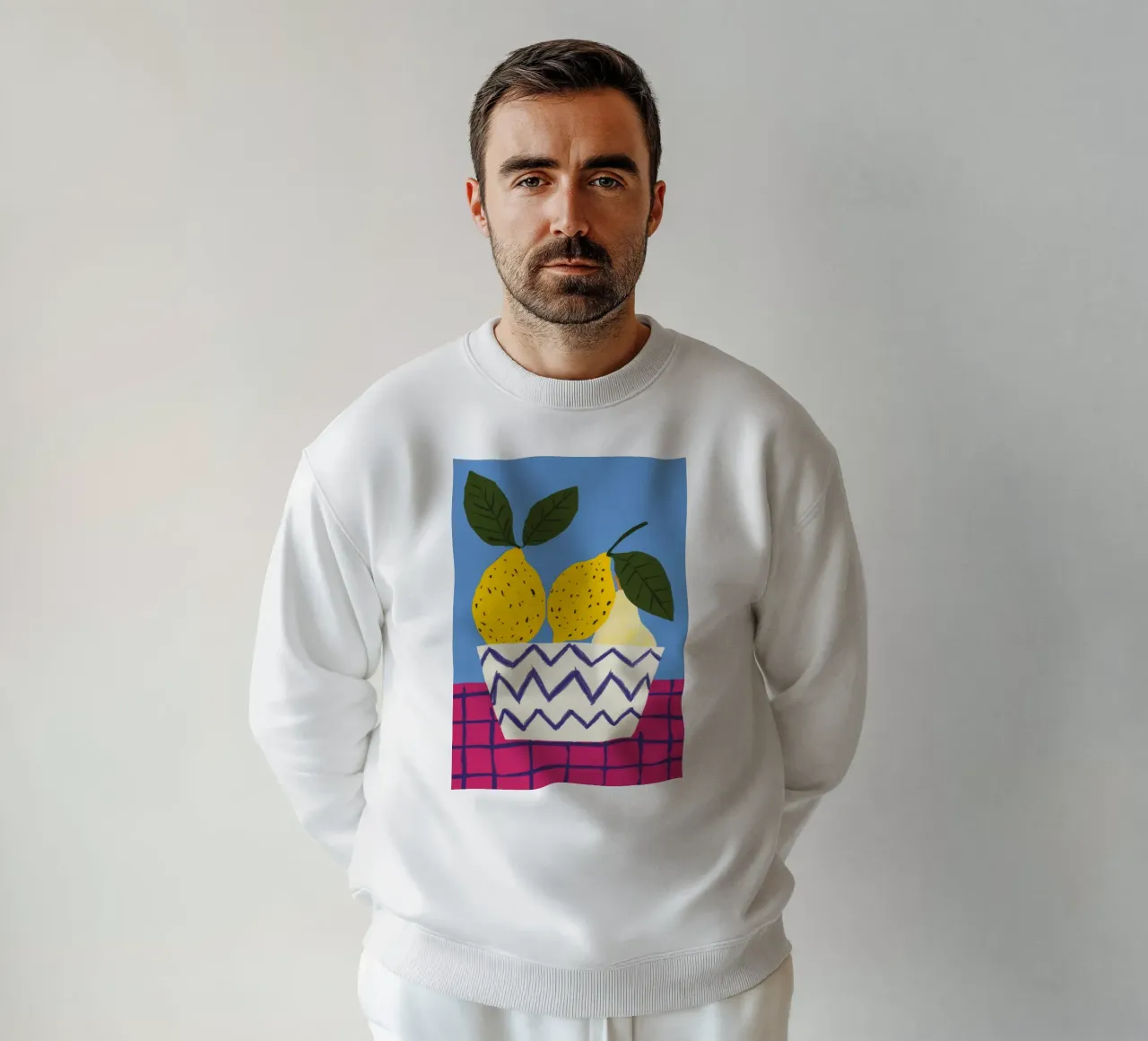 Pere in vaso a zig zag felpa da Haven Fantasy