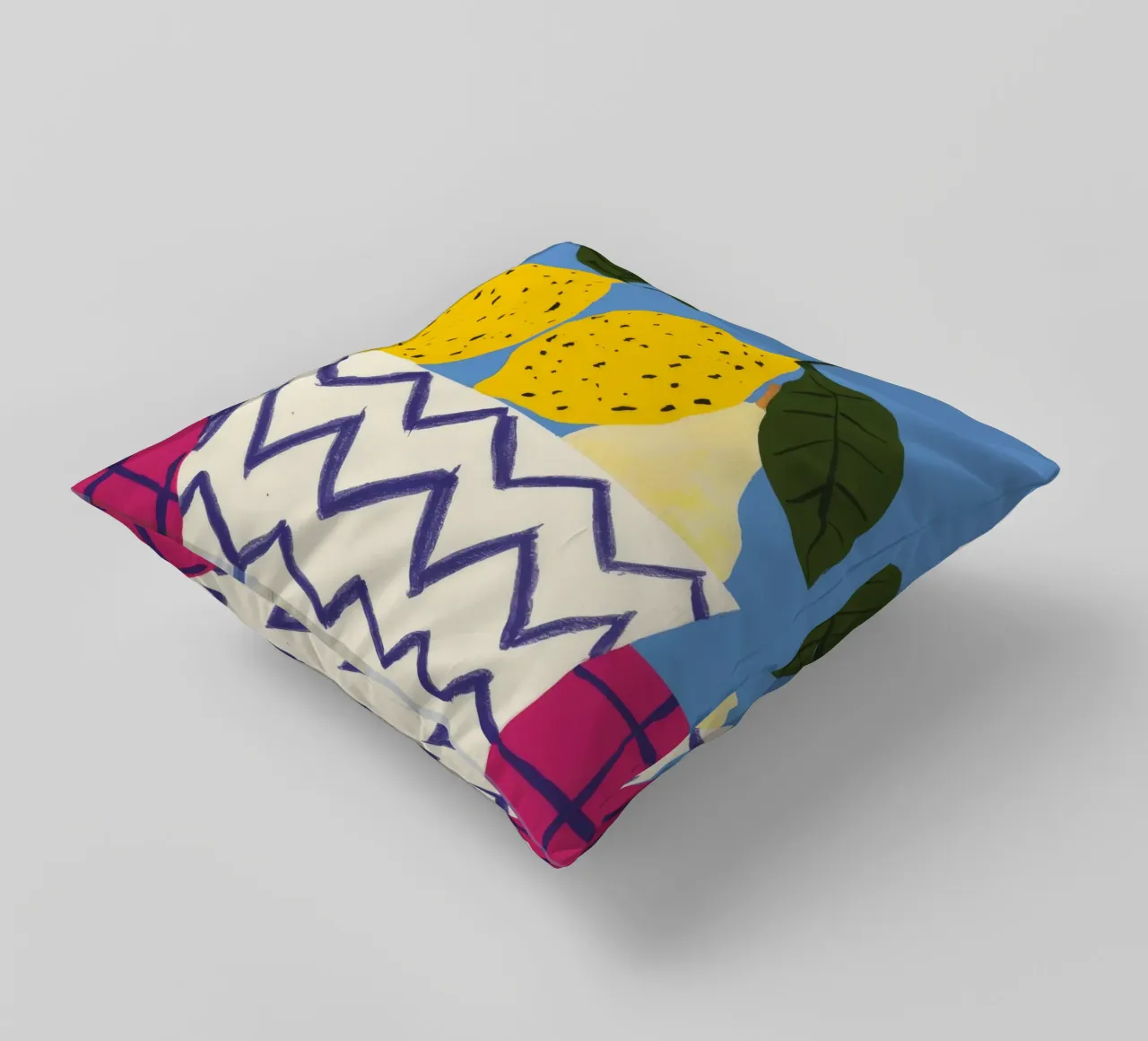 Pere in vaso a zig zag cuscino da Haven Fantasy