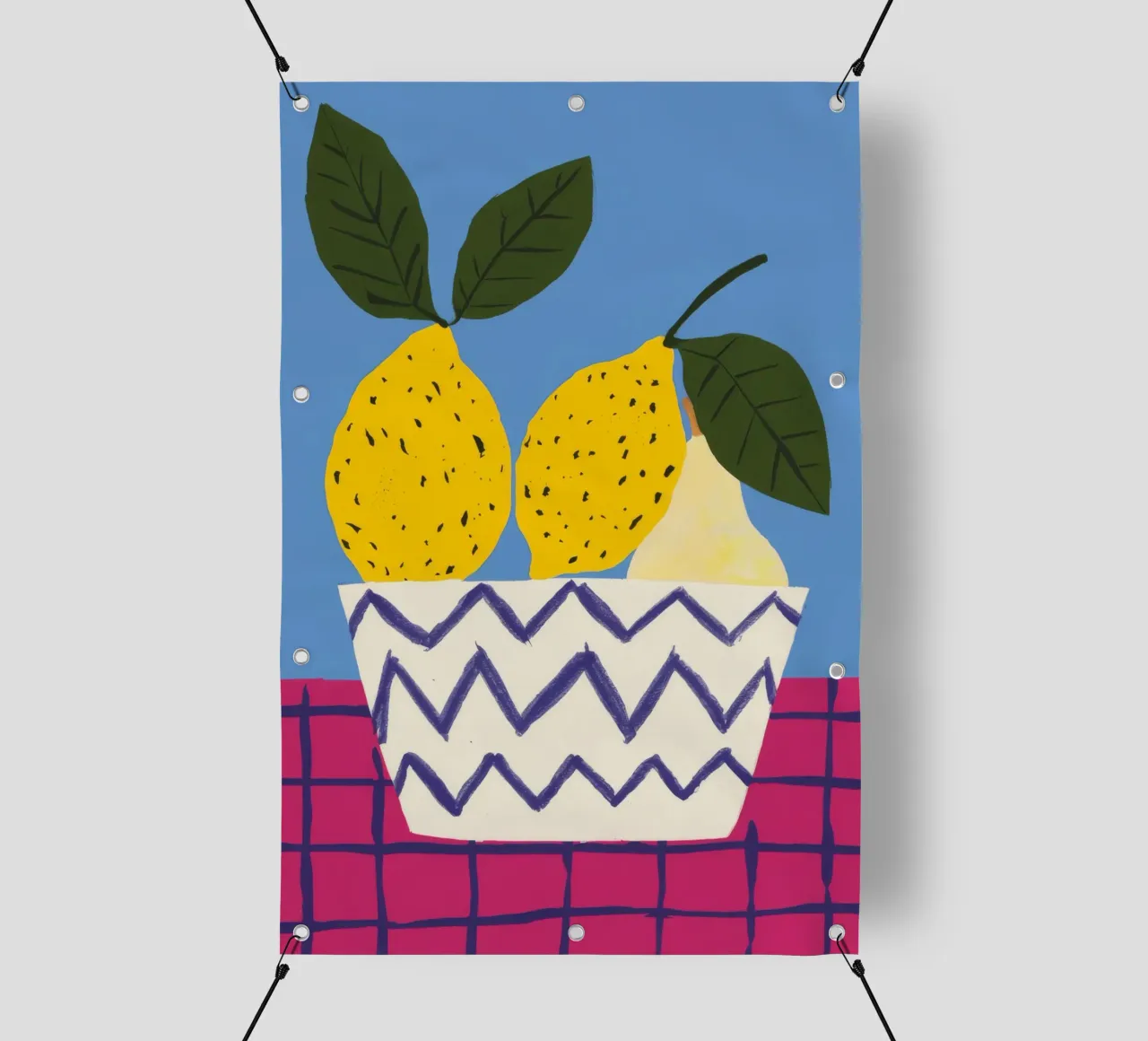 Pere in vaso a zig zag telo in pvc da Haven Fantasy