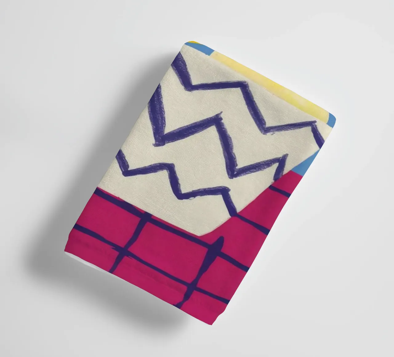 Pere in vaso a zig zag asciugamano da bagno da Haven Fantasy