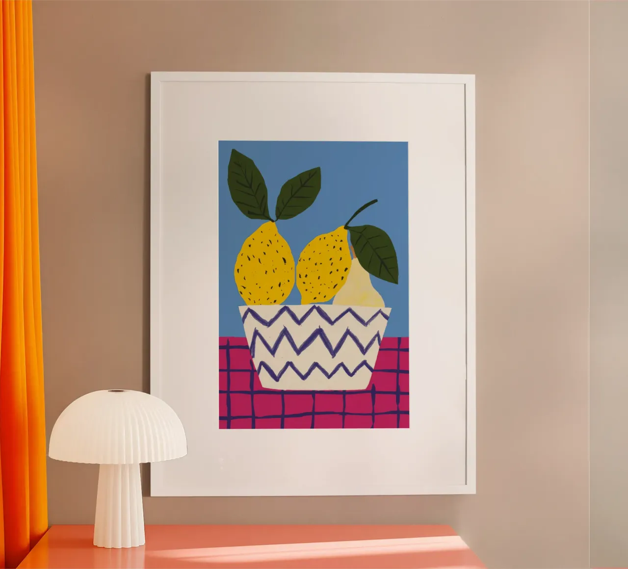 Pere in vaso a zig zag carta hahnemühle da Haven Fantasy