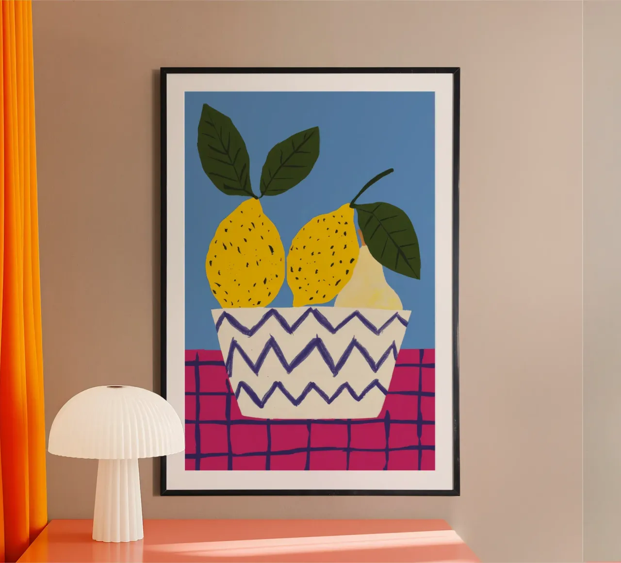 Pere in vaso a zig zag carta hahnemühle da Haven Fantasy