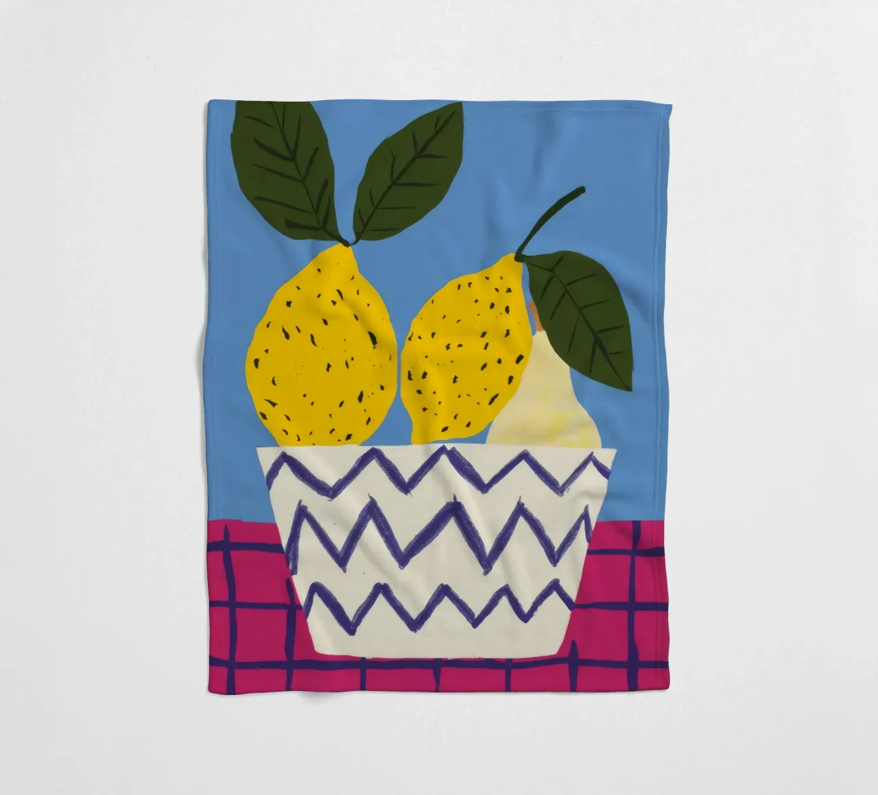 Pere in vaso a zig zag coperta in pile da Haven Fantasy