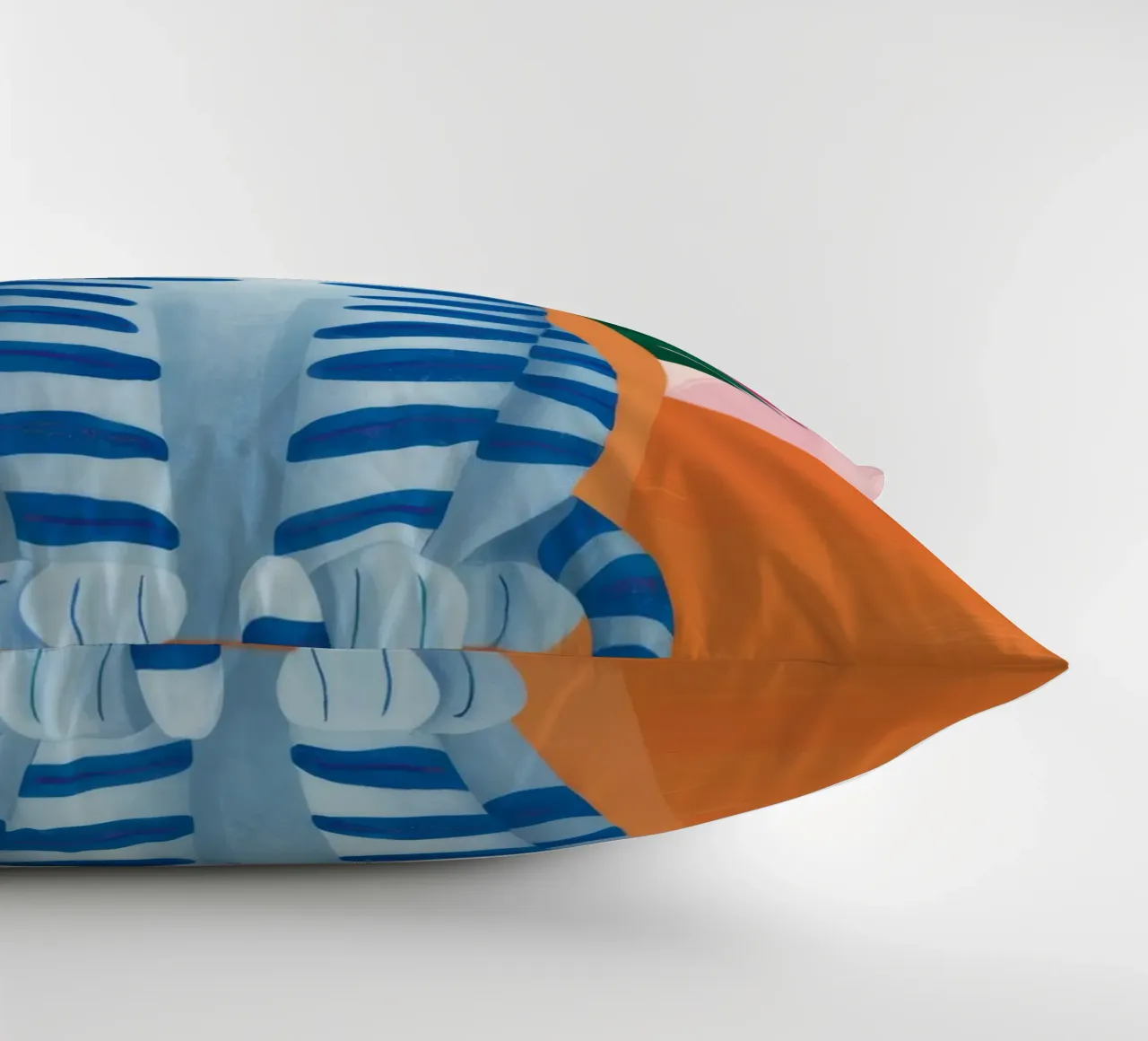 Azzurro Tabby Bloom cuscino da Stone Decade