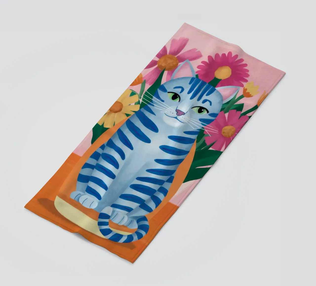 Azzurro Tabby Bloom telo mare da Stone Decade