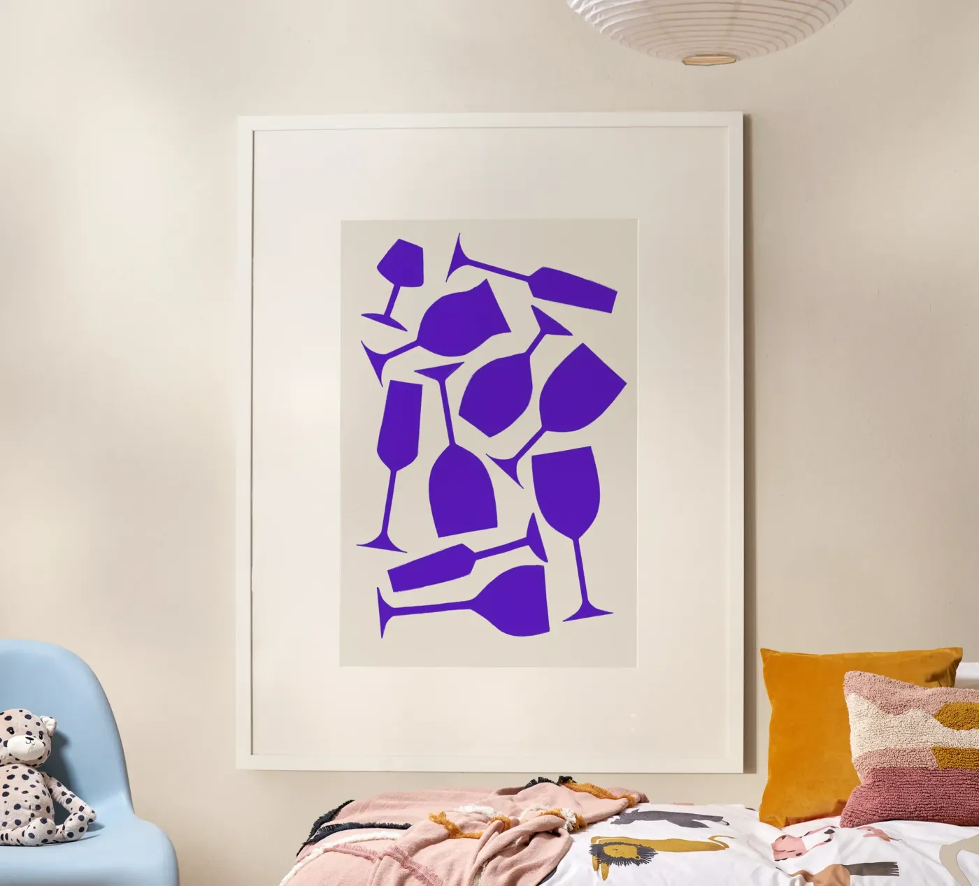 Wine Glasses poster da Pure