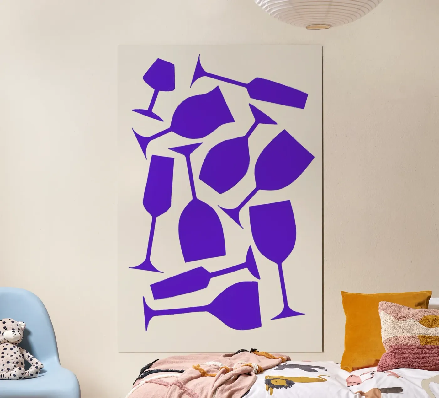 Wine Glasses poster da Pure