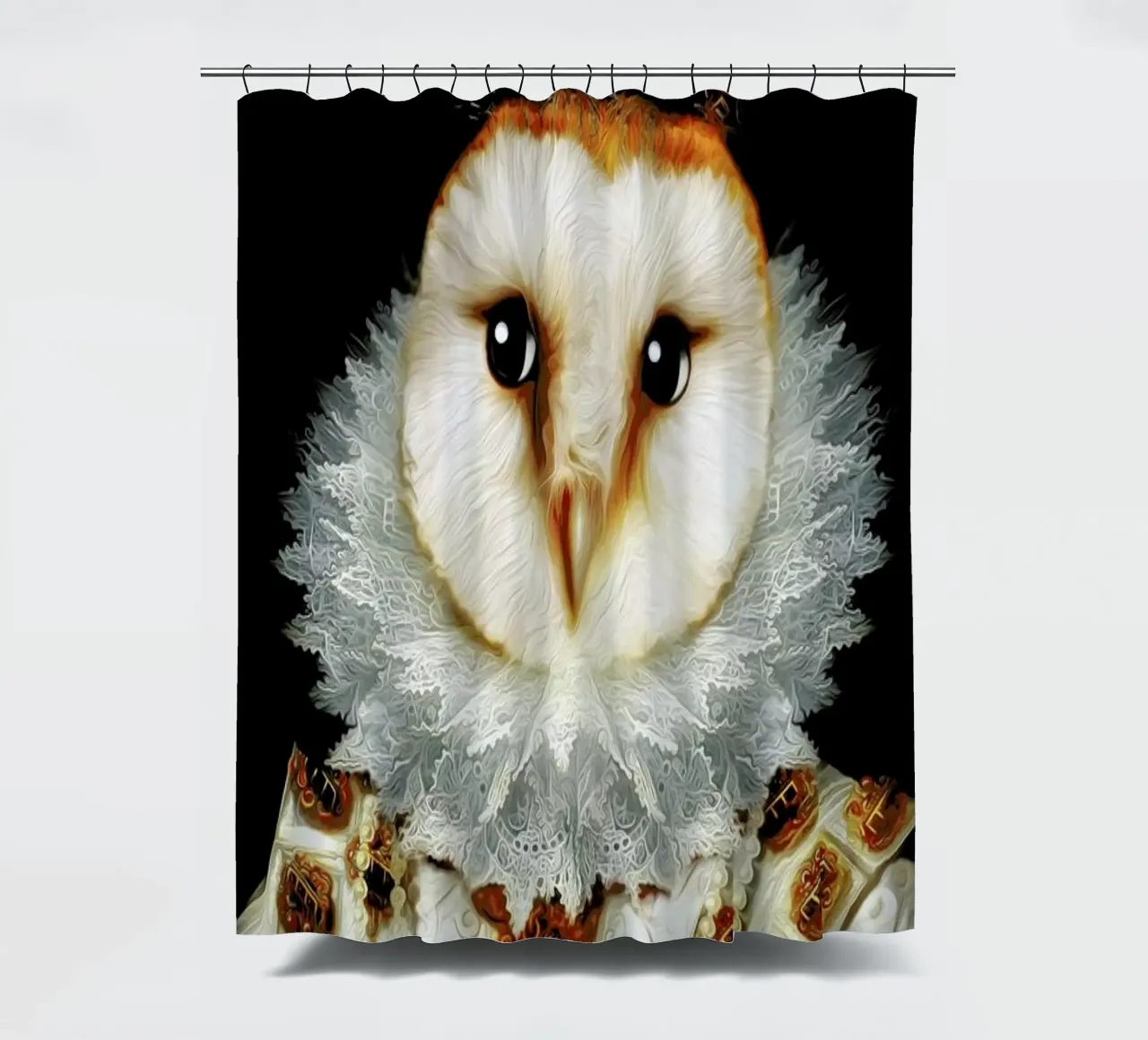 Reina shower curtain by Tein Lucasson