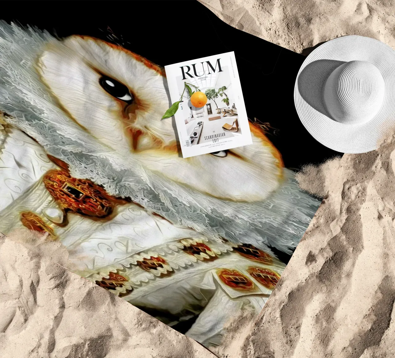 Reina beach towel by Tein Lucasson